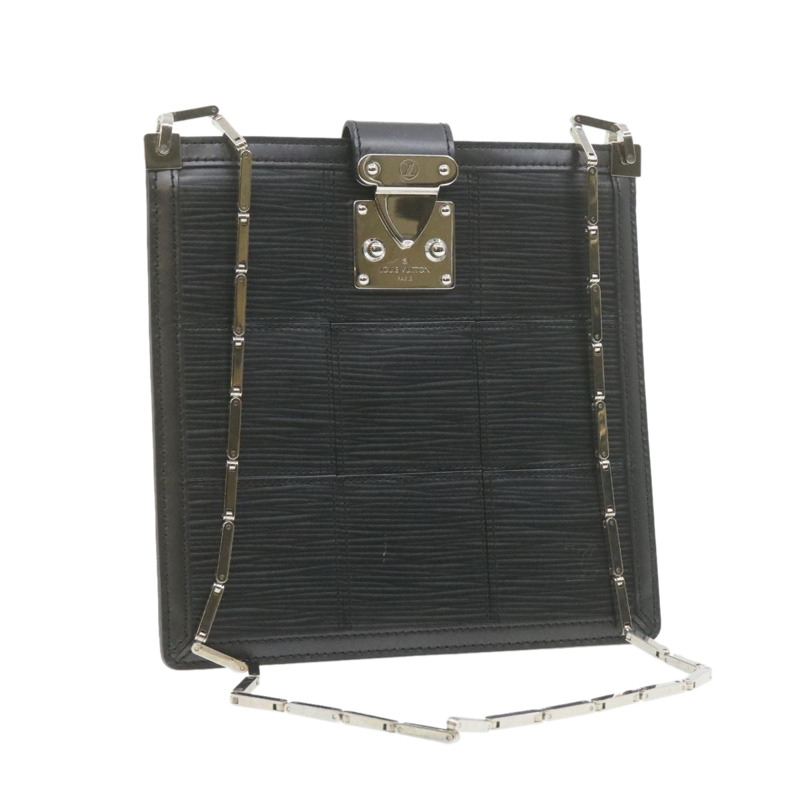 【日本直送】路易威登 Epi Stretch Mojito 單肩包/手拿包 黑色 M54612 LV Auth 21016V-0