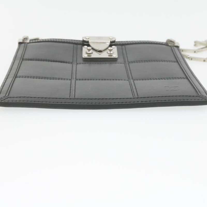 【日本直送】路易威登 Epi Stretch Mojito 單肩包/手拿包 黑色 M54612 LV Auth 21016V-7