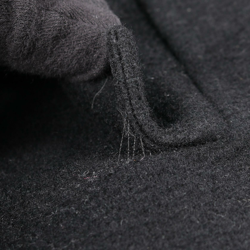 路易威登 (LOUIS VUITTON) × FORNASETTI 聯名款夾克 其他外套 RW212B HY2 FLMA85 羊毛皮革 灰色 黑色 二手 女款-6