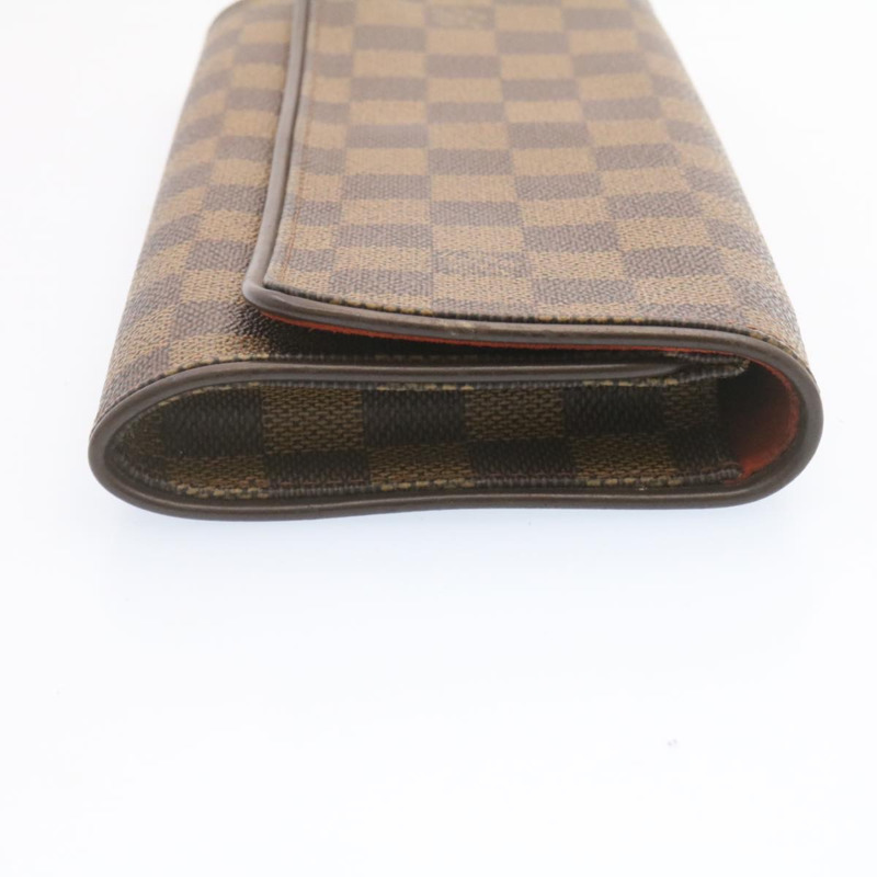 【日本直送】路易威登 Damier Ebene Pochette 雙 GM 單肩包 N51851 LV 正品 24679V-2