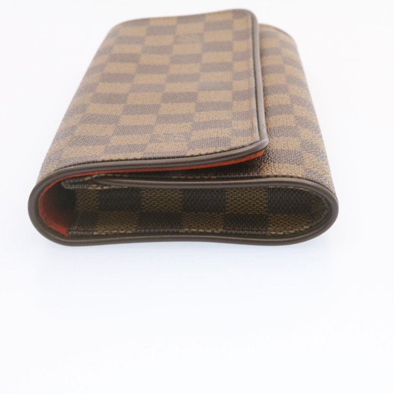 【日本直送】路易威登 Damier Ebene Pochette 雙 GM 單肩包 N51851 LV 正品 24679V-3