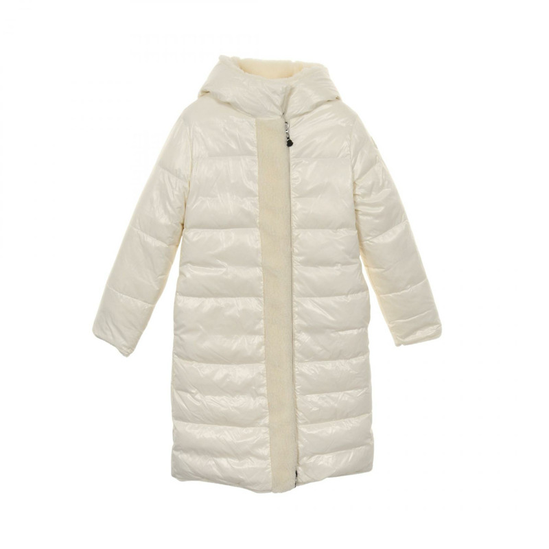 MONCLER BAGAUD 兒童雙面羽絨服，尼龍聚酯混紡，白色，二手女款-2