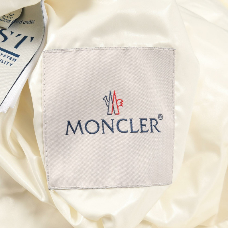MONCLER BAGAUD 兒童雙面羽絨服，尼龍聚酯混紡，白色，二手女款-4