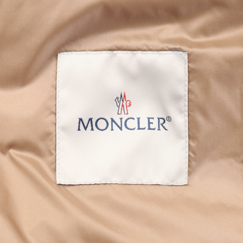 MONCLER JOUI 仿皮草泰迪絨背心 聚酯纖維 米色 二手 女款-2