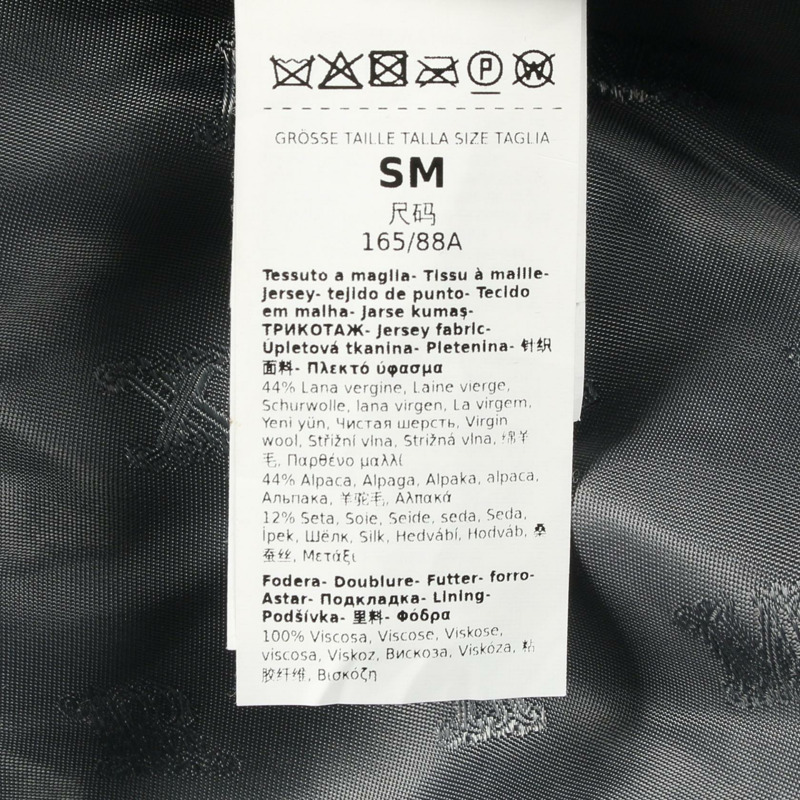 MAX MARA 泰迪熊斗篷外套，羊毛、絲綢、羊駝毛混紡，灰色，二手女款-4