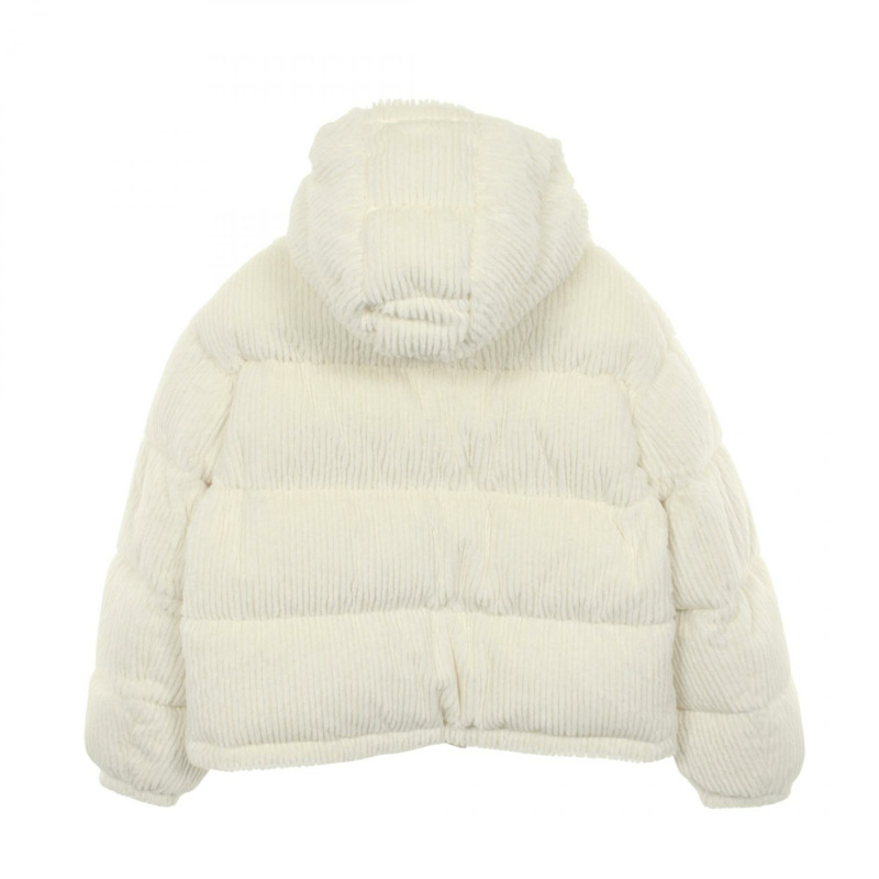 MONCLER DAOS 白色聚酯纖維羽絨服,二手女款-1