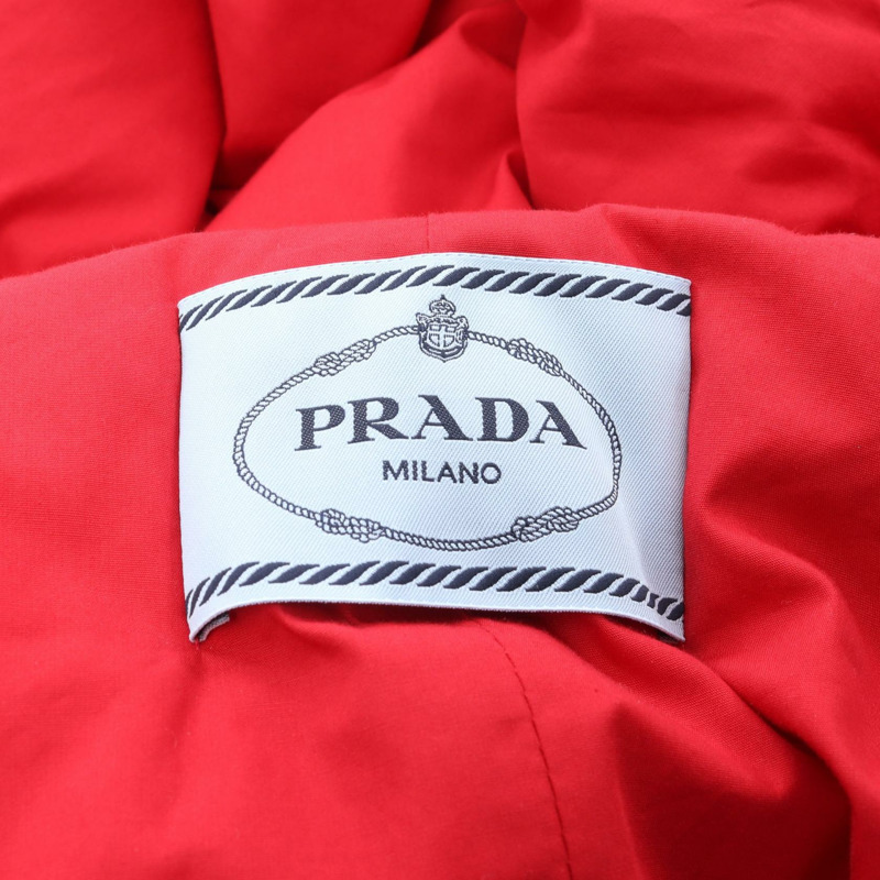 PRADA 紅色棉質羽絨服，二手女款-2