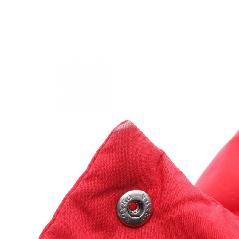 PRADA 紅色棉質羽絨服，二手女款-5