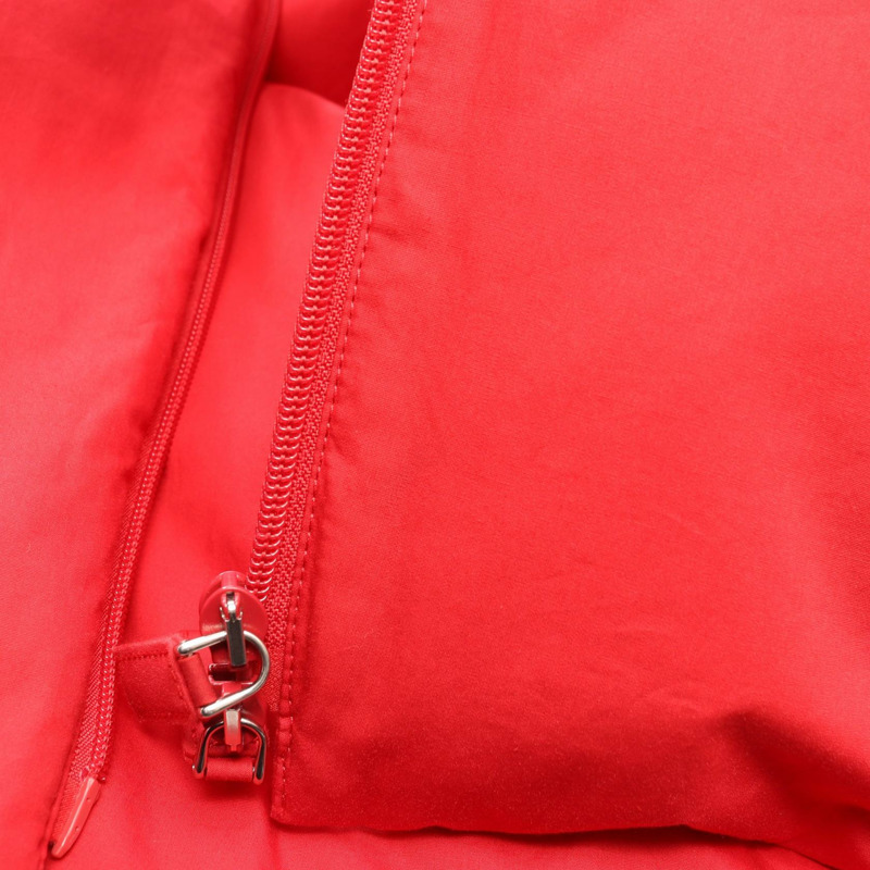 PRADA 紅色棉質羽絨服，二手女款-8