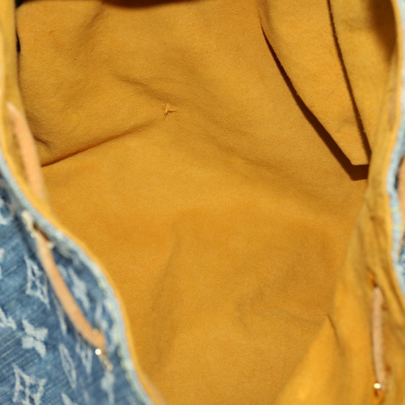 【日本直送】路易威登 Monogram Denim Sac A Dos GM 雙肩包 藍色 M95056 LV Auth 30454V-9