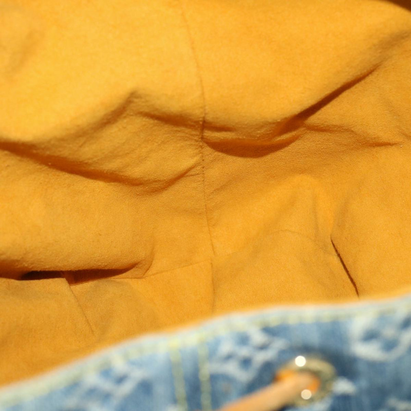 【日本直送】路易威登 Monogram Denim Sac A Dos GM 雙肩包 藍色 M95056 LV Auth 30454V-24