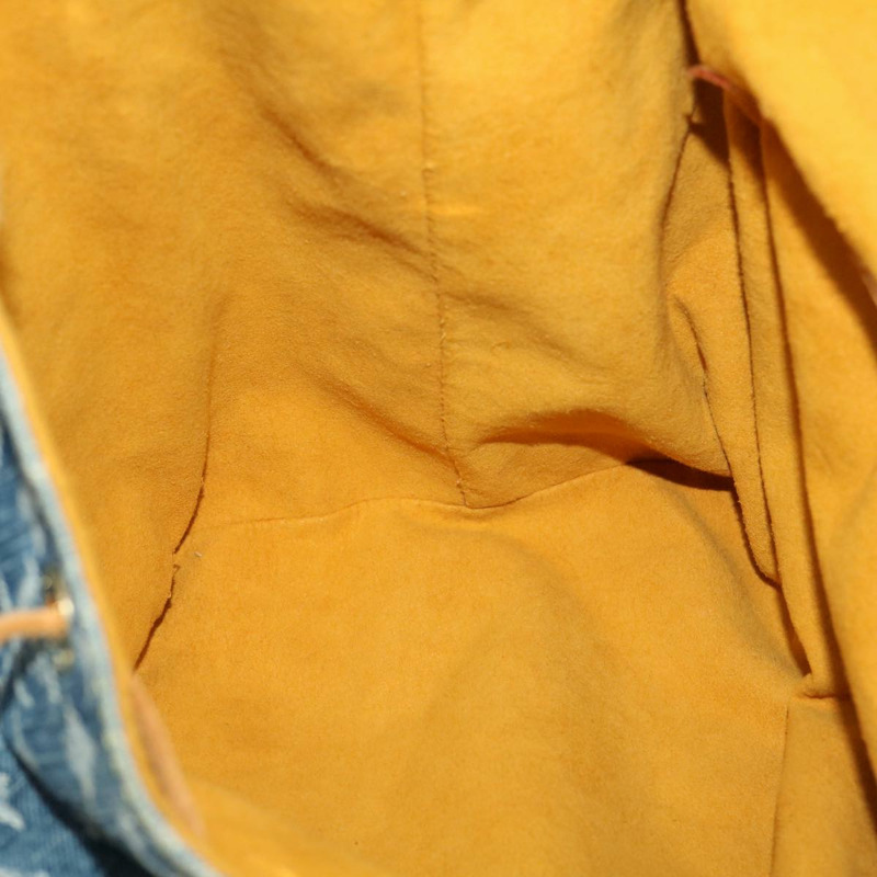 【日本直送】路易威登 Monogram Denim Sac A Dos GM 雙肩包 藍色 M95056 LV Auth 30454V-25