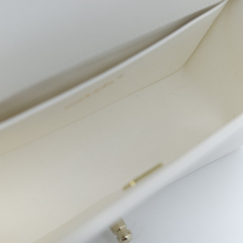 Chanel 香奈兒 Leboy 中型 粒面牛皮 白雪公主 鏈條包 斜挎包 單肩包 兩用包-9