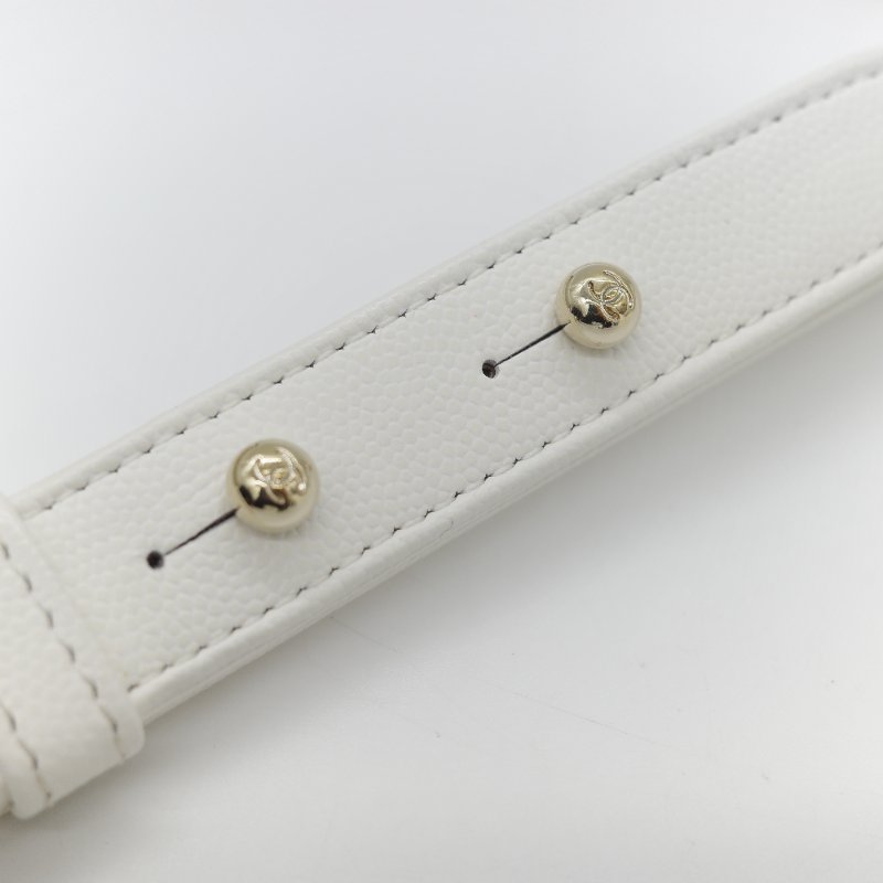 Chanel 香奈兒 Leboy 中型 粒面牛皮 白雪公主 鏈條包 斜挎包 單肩包 兩用包-18