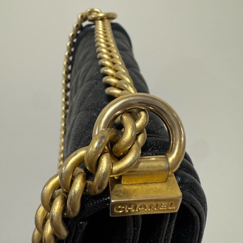 Chanel leboy系列 豎款 荔枝牛皮-14