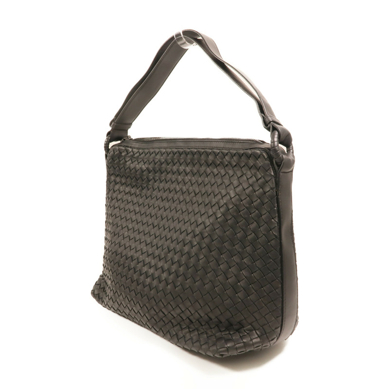 BOTTEGA VENETA 羊皮皮革Shoulder Bag銀扣肩背袋-2