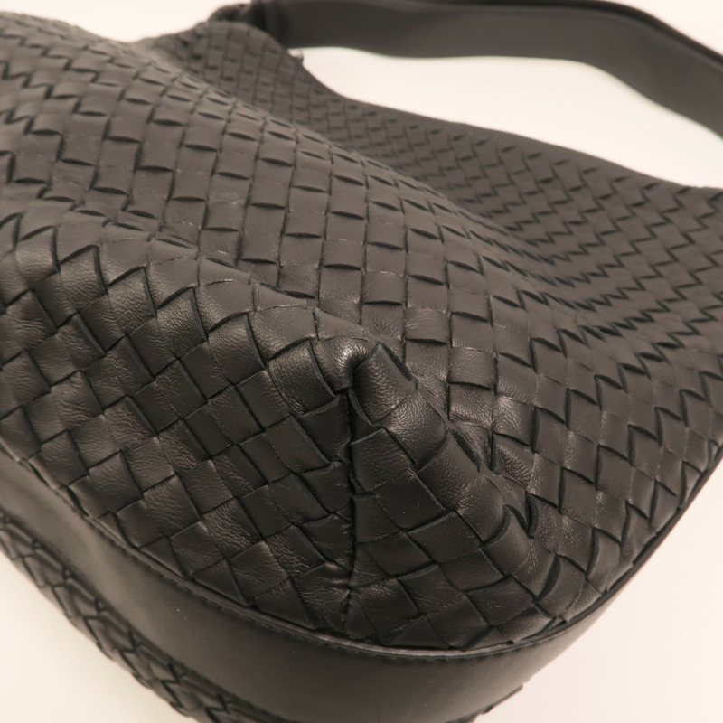 BOTTEGA VENETA 羊皮皮革Shoulder Bag銀扣肩背袋-9