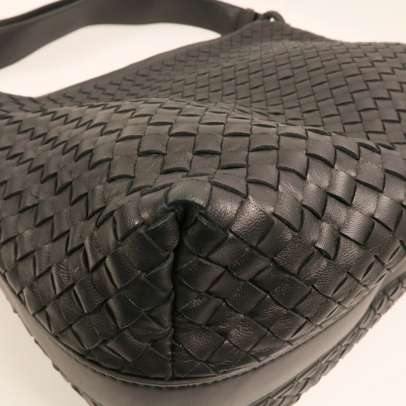 BOTTEGA VENETA 羊皮皮革Shoulder Bag銀扣肩背袋-10