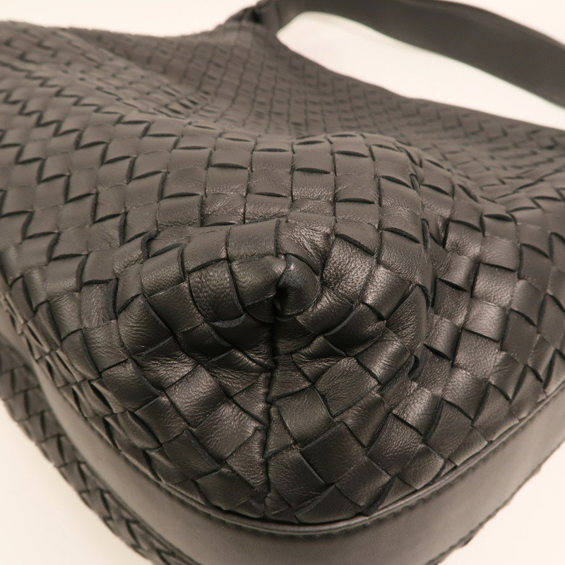 BOTTEGA VENETA 羊皮皮革Shoulder Bag銀扣肩背袋-11