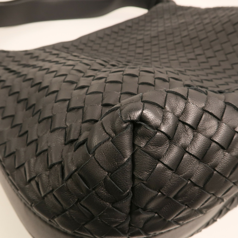 BOTTEGA VENETA 羊皮皮革Shoulder Bag銀扣肩背袋-12