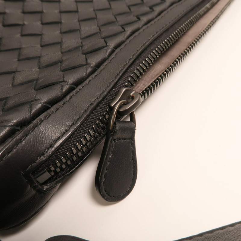 BOTTEGA VENETA 羊皮皮革Shoulder Bag銀扣肩背袋-13