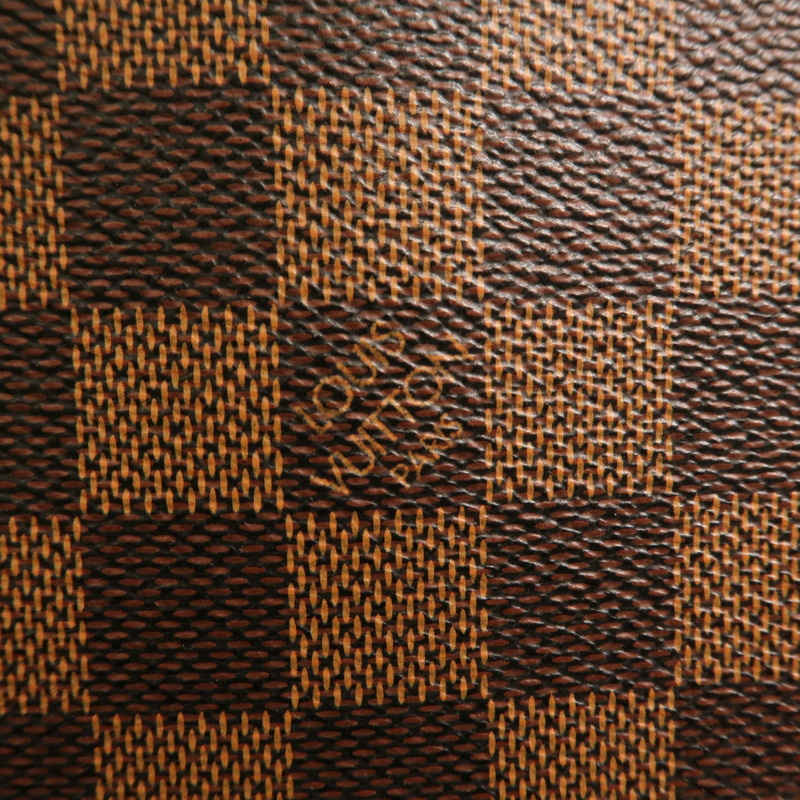 LOUIS VUITTON Damier Kensington金扣手挽肩背兩用袋-9