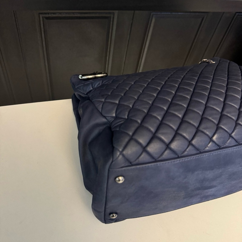 香奈兒Chanel泡芙托特底長34cm左右有鐳射17開原始內里乾淨好成色-7