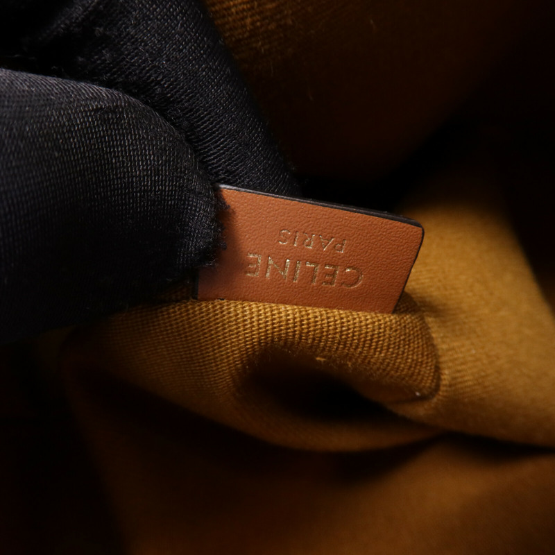 CELINE 塗層帆布Micro Sailor金扣肩背袋-6