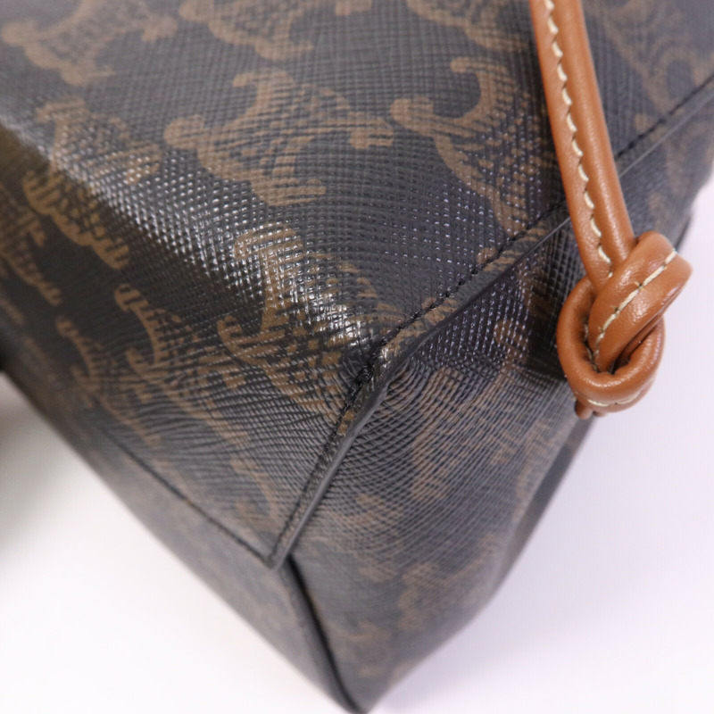 CELINE 塗層帆布Micro Sailor金扣肩背袋-9