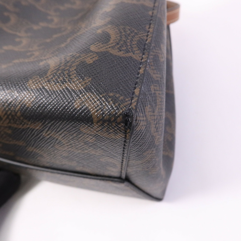 CELINE 塗層帆布Micro Sailor金扣肩背袋-11