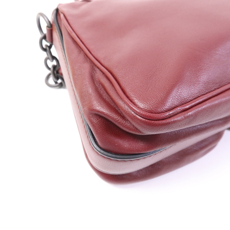 BOTTEGA VENETA 牛皮皮革Shoulder Bag肩背袋-12