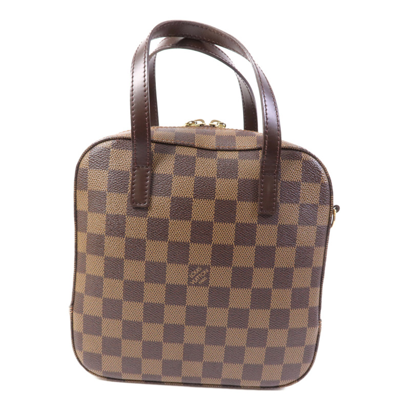 LOUIS VUITTON Damier Spontini金扣手挽肩背兩用袋-1