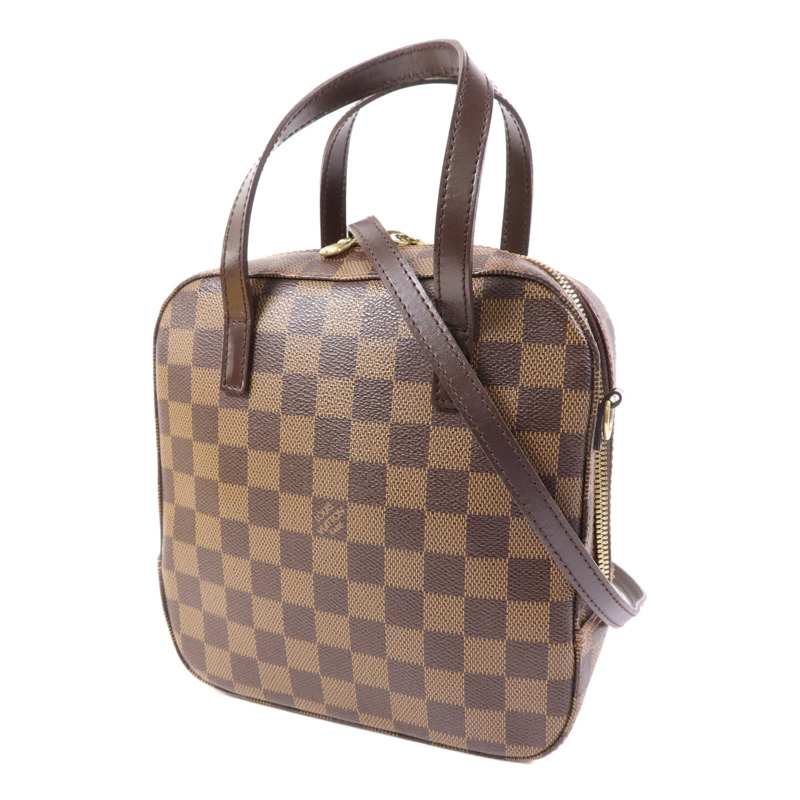 LOUIS VUITTON Damier Spontini金扣手挽肩背兩用袋-2