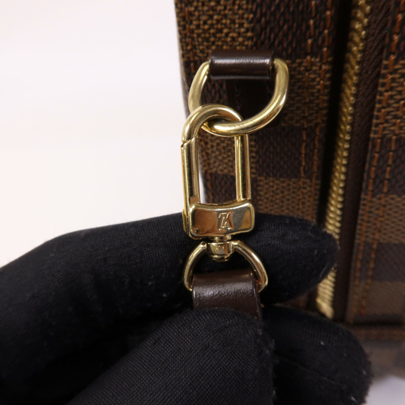 LOUIS VUITTON Damier Spontini金扣手挽肩背兩用袋-7