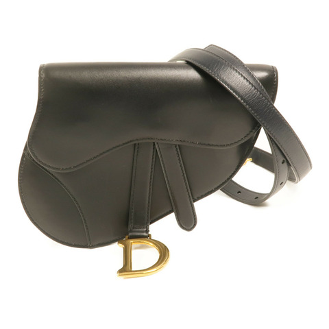 Dior 牛皮皮革Saddle Clutch金扣手拿包