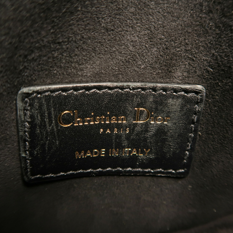 Dior 牛皮皮革Saddle Clutch金扣手拿包-5