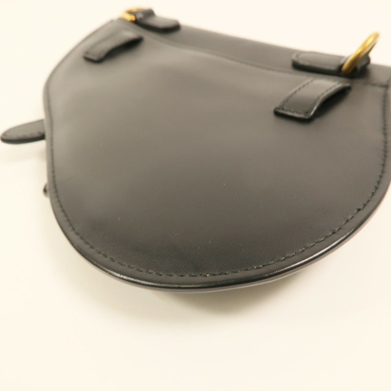 Dior 牛皮皮革Saddle Clutch金扣手拿包-12
