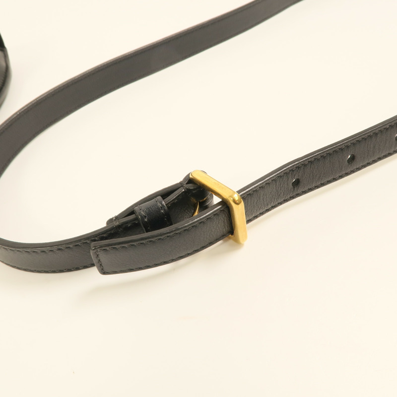 Dior 牛皮皮革Saddle Clutch金扣手拿包-14