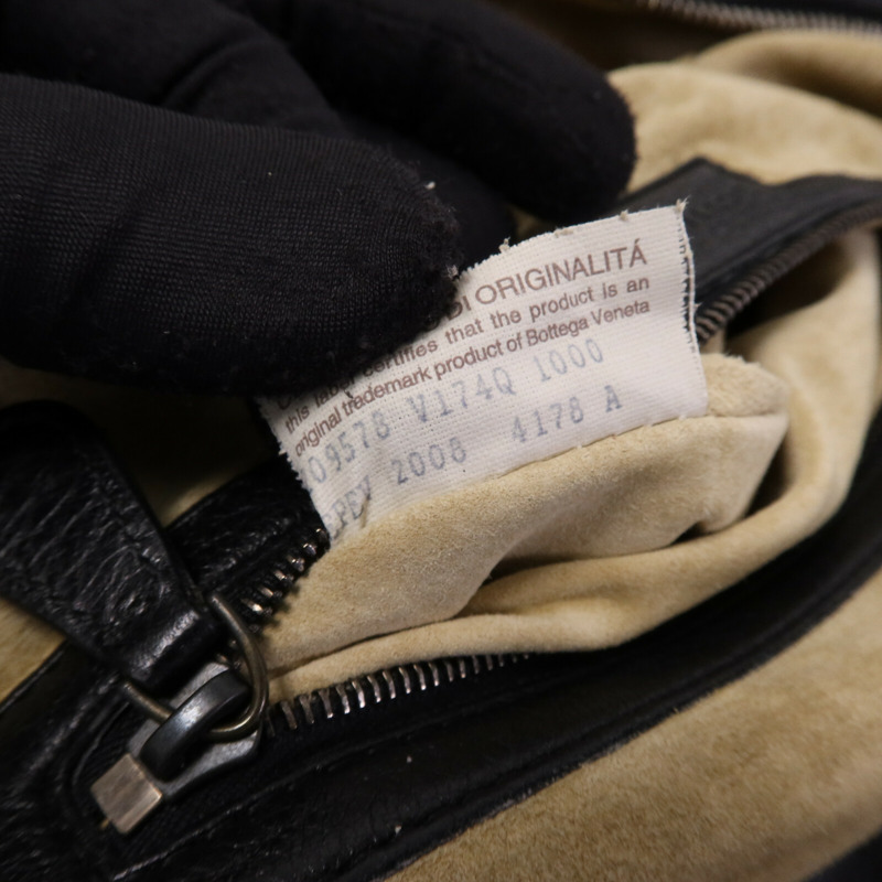 BOTTEGA VENETA 牛皮皮革Cushion Bag銀扣手挽袋-7