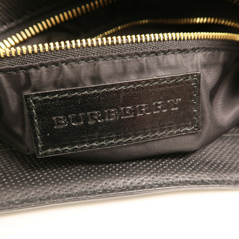 BURBERRY 尼龍Shoulder Bag金扣肩背袋-5
