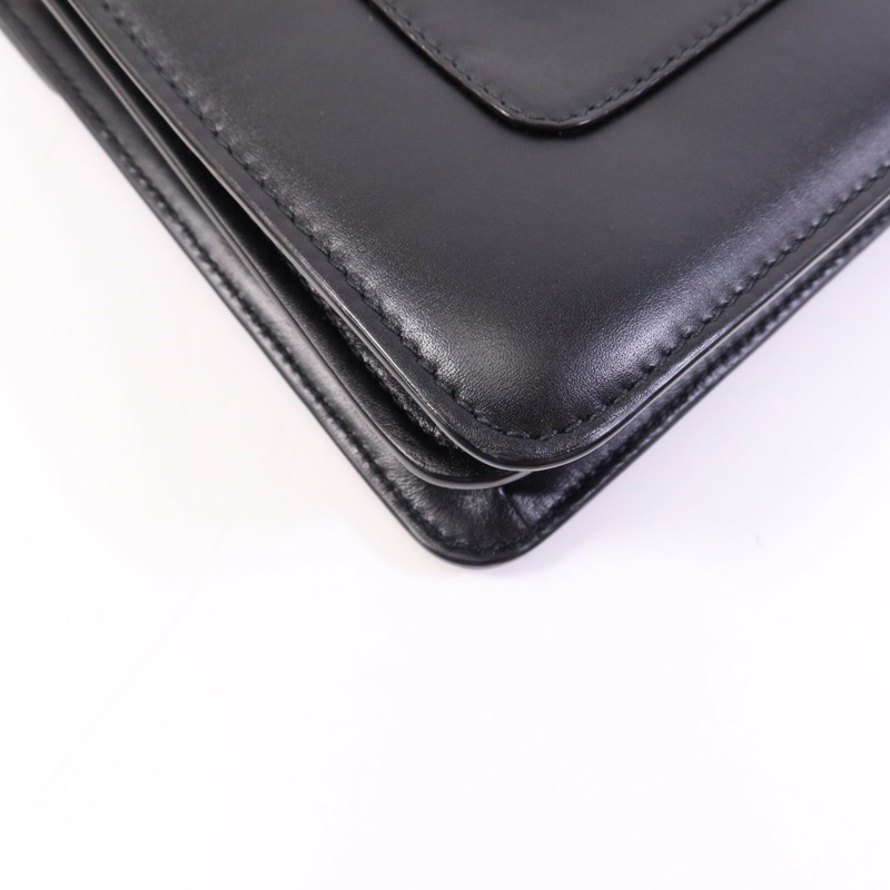 BVLGARI 牛皮皮革Serpenti Forever金扣鏈帶肩背袋-14