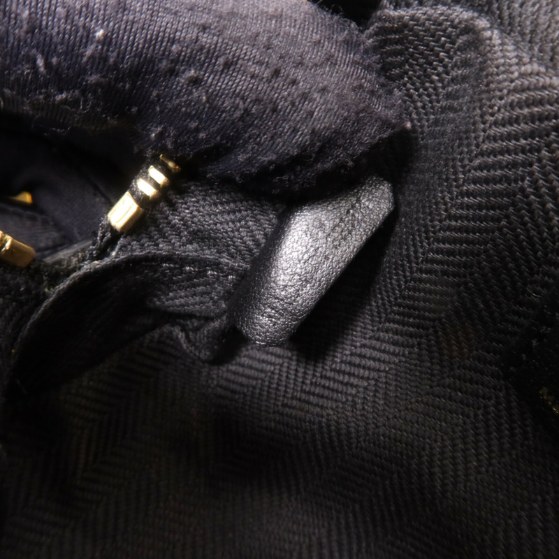 LOEWE 帆布Amazona Nano金扣鏈帶手挽肩背袋兩用袋-7