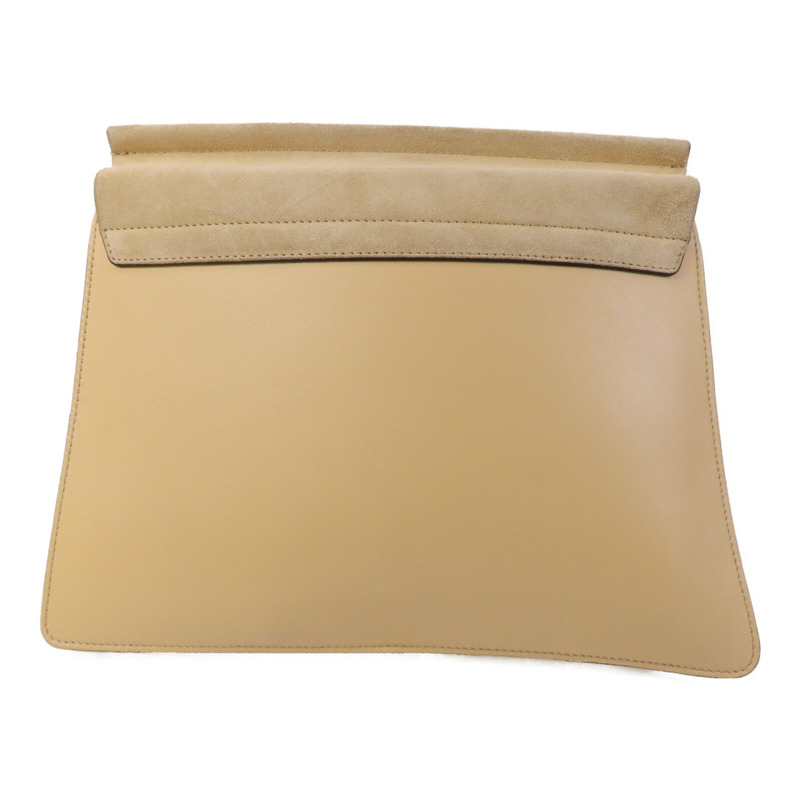 Chloe 牛皮皮革Faye Large金扣肩背袋-1