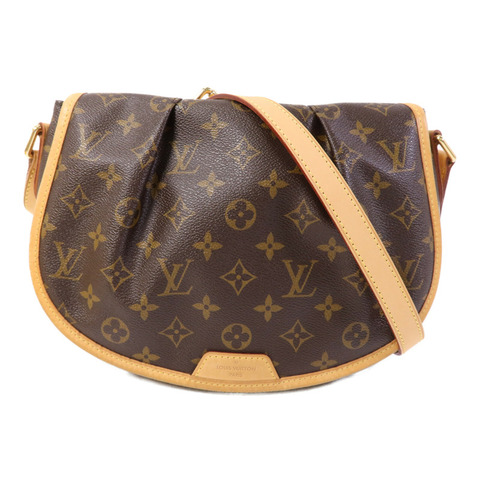 LOUIS VUITTON Monogram Menilmontant MM金扣肩背袋