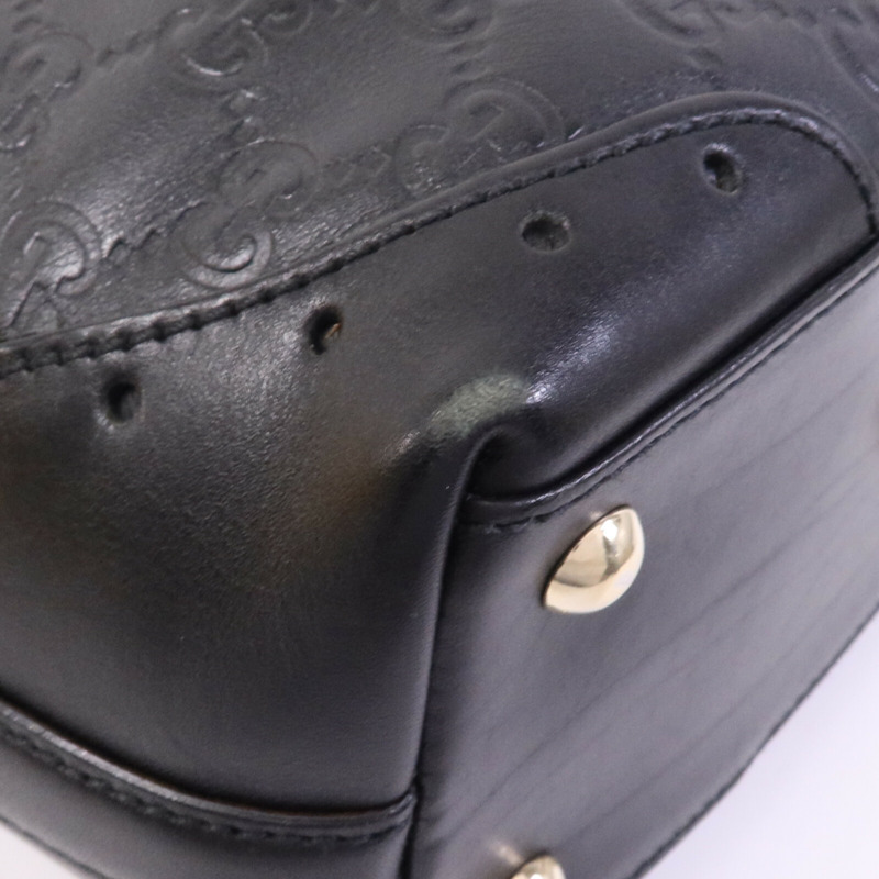 GUCCI 牛皮皮革Cuccissima Horsebit金扣肩背袋-11