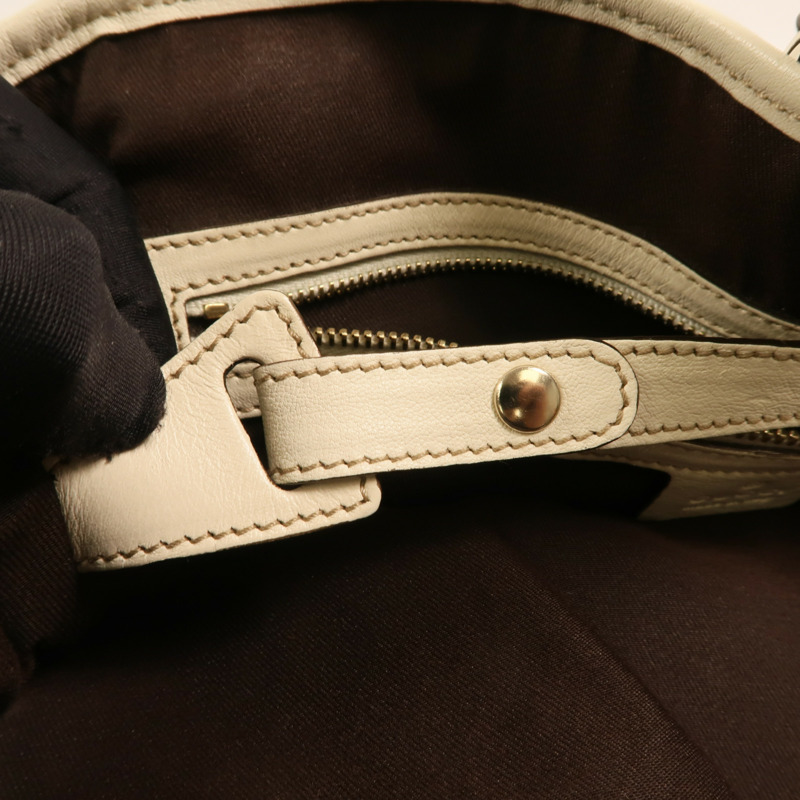 GUCCI 帆布Shoulder Bag金扣肩背袋-9