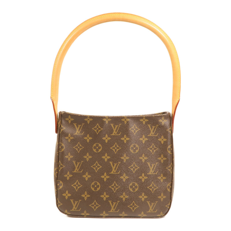 LOUIS VUITTON Monogram Looping MM金扣肩背袋-1