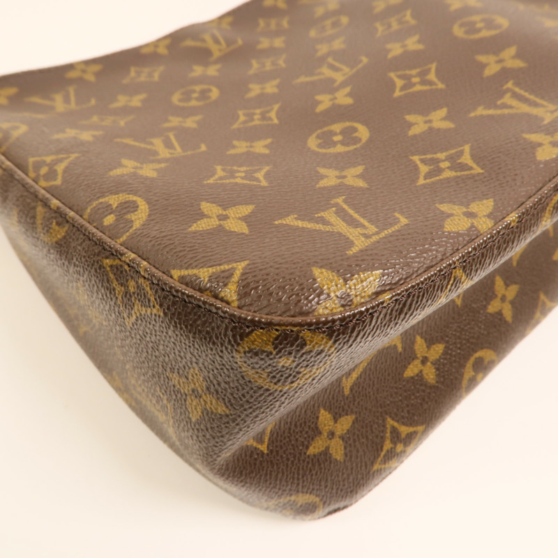 LOUIS VUITTON Monogram Looping MM金扣肩背袋-10