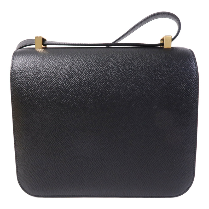 HERMES Epsom皮革Constance 24金扣手挽肩背兩用袋-1