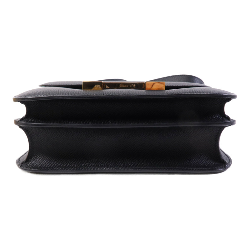 HERMES Epsom皮革Constance 24金扣手挽肩背兩用袋-3